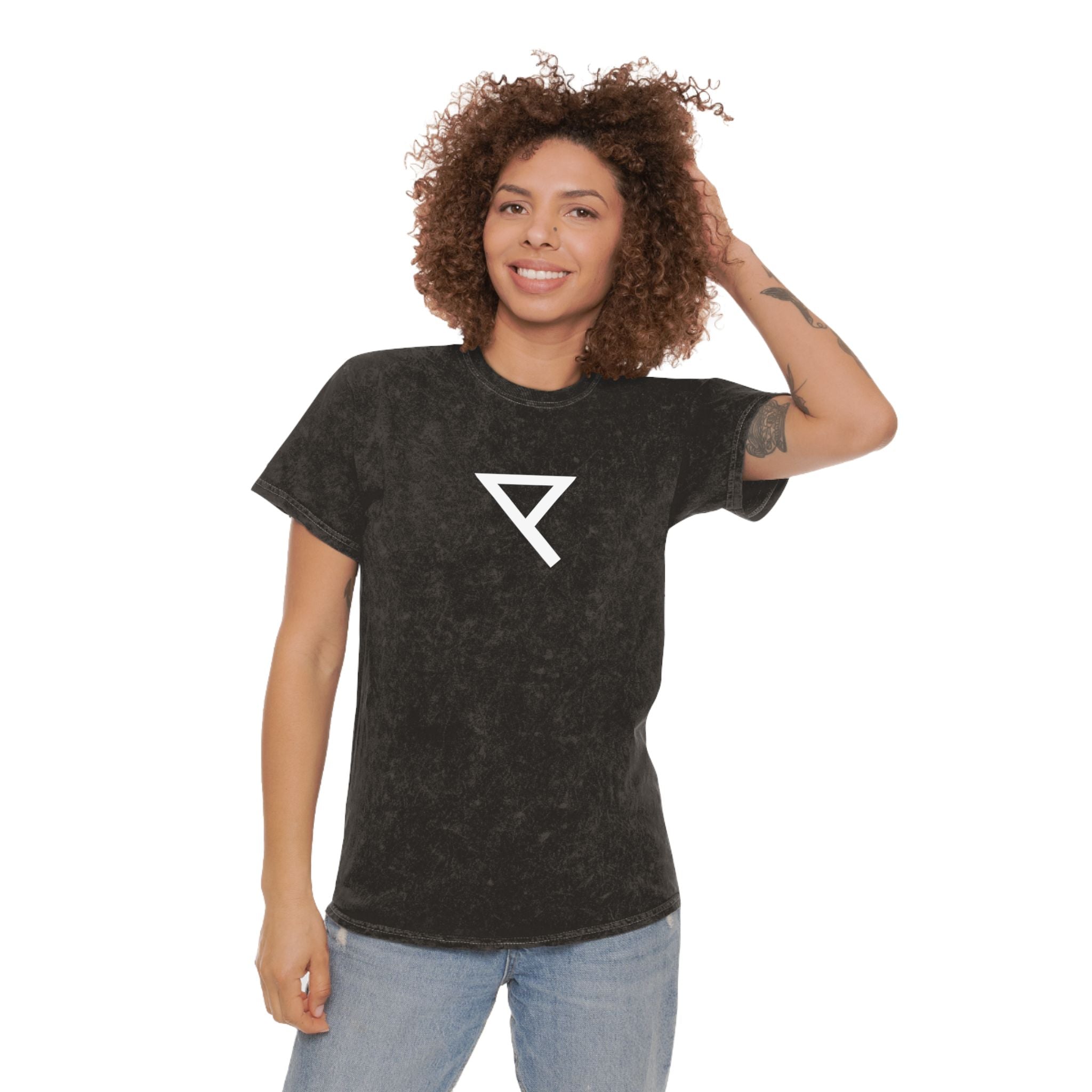 Crucible Mineral-Wash Tee (White)