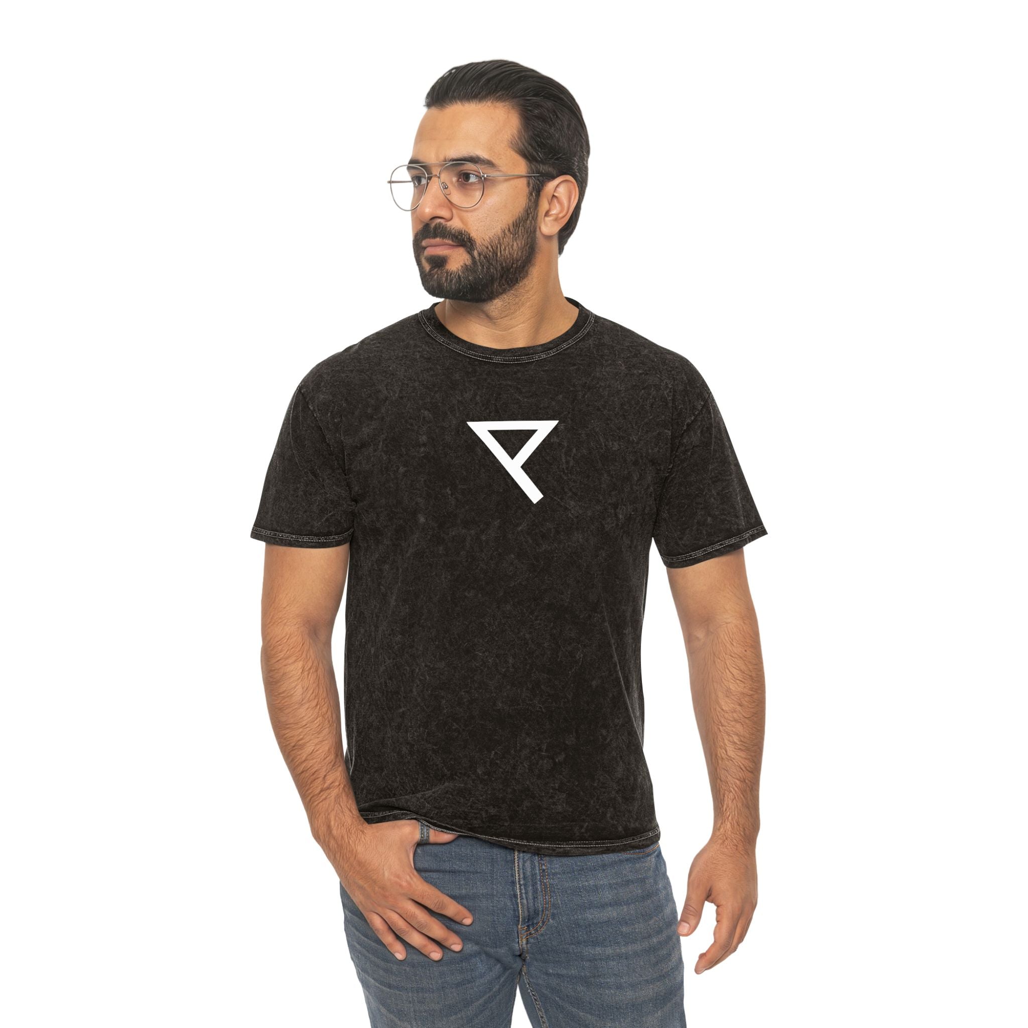 Crucible Mineral-Wash Tee (White)
